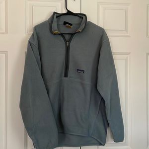 Mens Patagonia Quarter Zip Pull Over Fleece